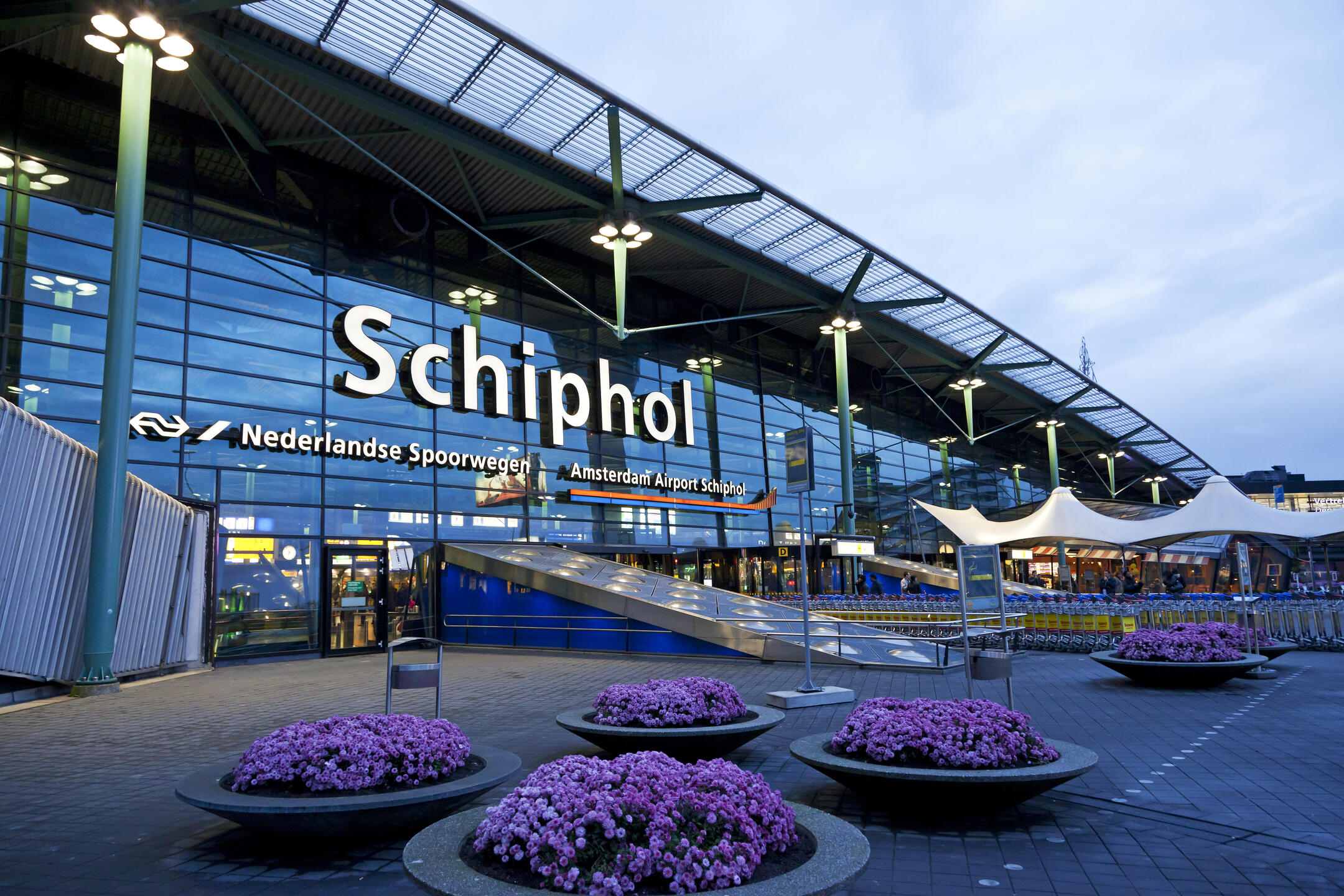 Amsterdam Airport Schiphol continu in ontwikkeling