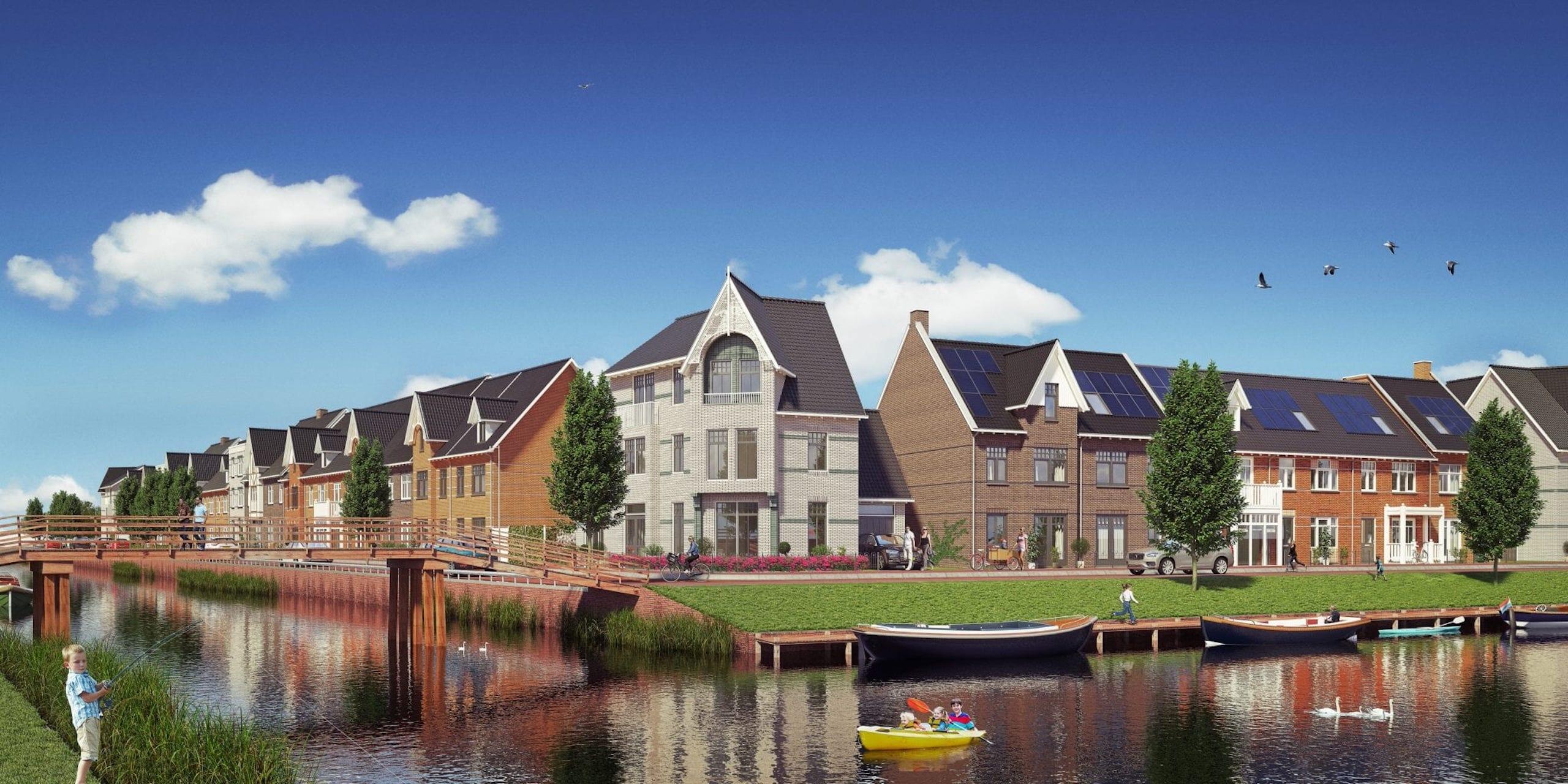 Weespersluis in Weesp: Ruim, groen en waterrijk wonen