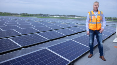 Energietransitie op luchthaven neemt een hoge vlucht 