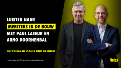 Velox en New Business Radio lanceren radio programma Meesters in de Bouw