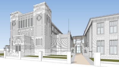 Renovatie en restauratie 100-jaar oud museum in volle gang