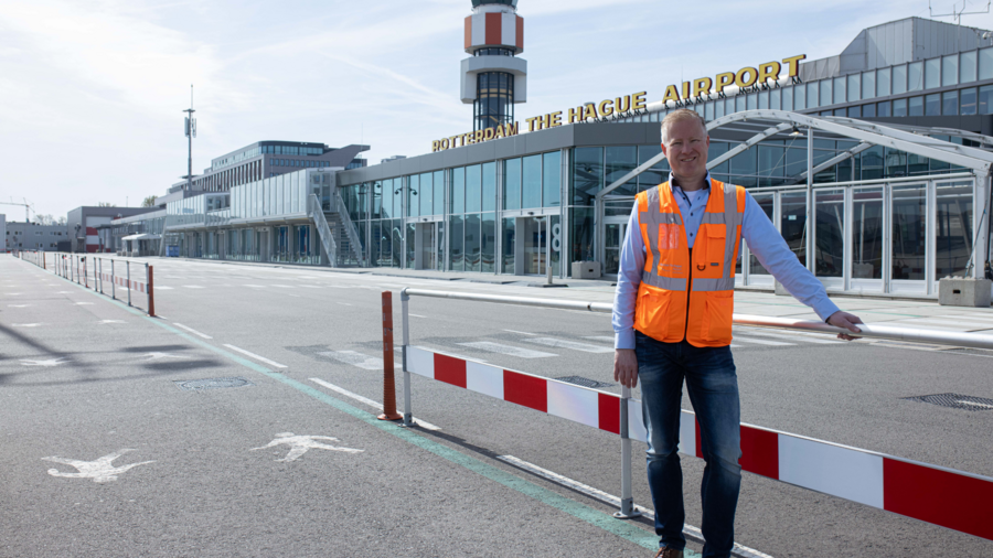 Rotterdam The Hague Airport optimaliseert luchthaven met nieuwe vertrekhal