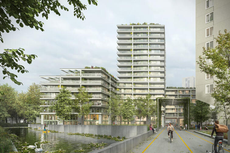 Bajeskwartier deelplan The Emerald