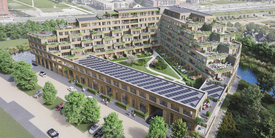 Groot woningbouwproject in Utrecht: De Cascade
