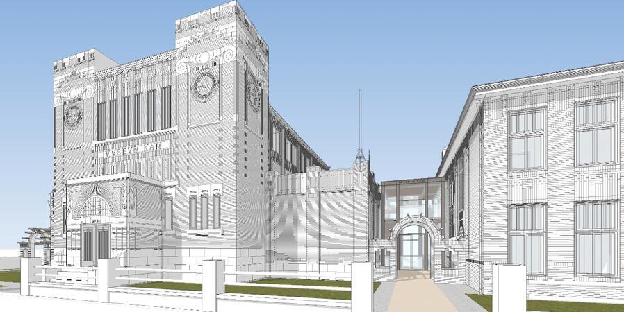 Renovatie en restauratie 100-jaar oud museum in volle gang